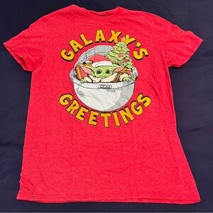 Star Wars Baby Yoda Holiday T-Shirt